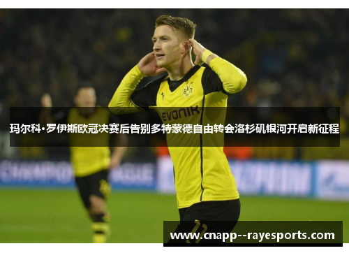 玛尔科·罗伊斯欧冠决赛后告别多特蒙德自由转会洛杉矶银河开启新征程